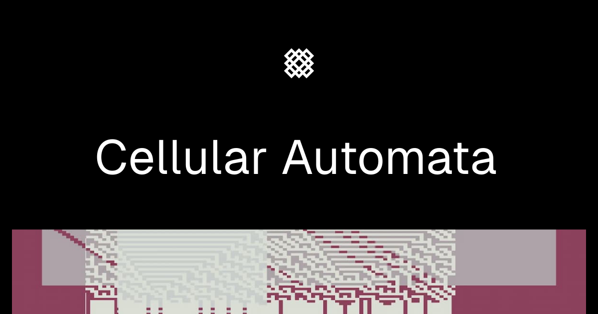 Cellular Automata — Fragments