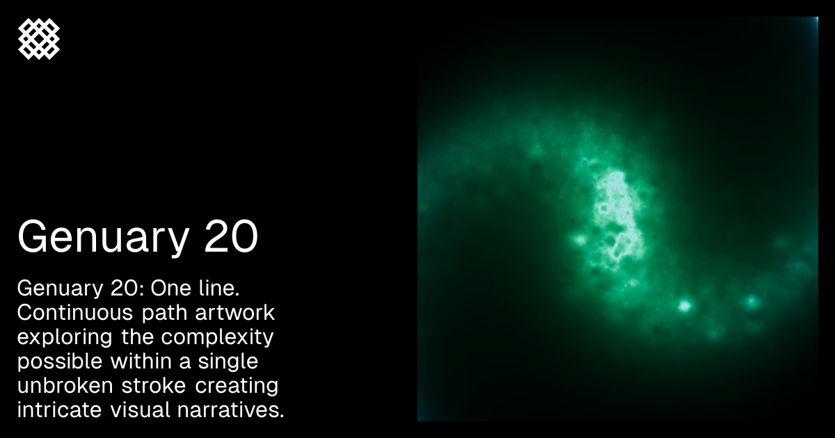 Genuary 20 — Fragments